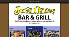 Desktop Screenshot of joesoasis.com